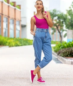 Remonte Trendy Pink Low Top Trainers