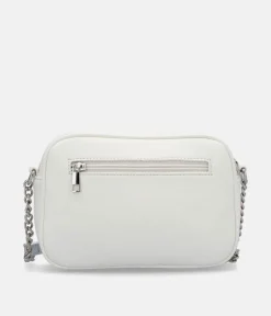 Remonte Trendy White/Silver Combi Crossbody Bag