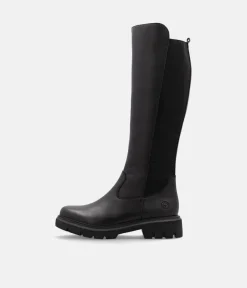 Remonte Vario Fit Long Black Leather Boots