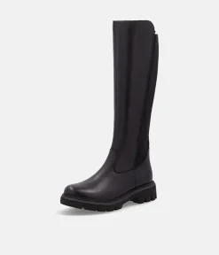 Remonte Vario Fit Long Black Leather Boots