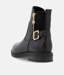 Remonte Versatile Black Leather Ankle Boots