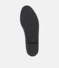 Remonte Versatile Black Round Toe Flats