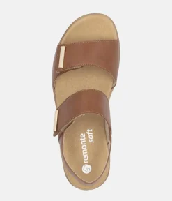 Remonte Versatile Brown Wedge Sandal