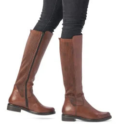 Remonte Versatile Long Brown Leather Boots