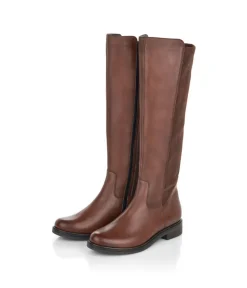 Remonte Versatile Long Brown Leather Boots