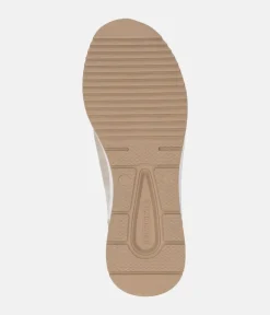 Remonte Wide Fit Beige Combi Front Zip Fashion Trainers