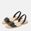 RIA Elegant Black Abarca Sandal