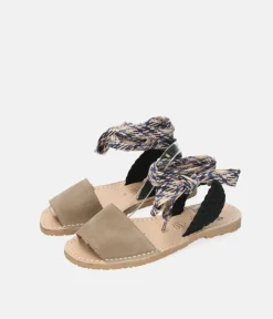 Ria Fashionable Multi Ankle Tie Sandals