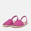 RIA Plush Hot Pink Abarca Sandals