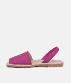 RIA Plush Hot Pink Abarca Sandals