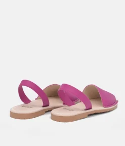 RIA Plush Hot Pink Abarca Sandals