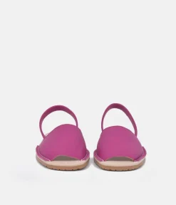 RIA Plush Hot Pink Abarca Sandals