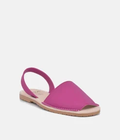 RIA Plush Hot Pink Abarca Sandals
