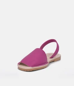 RIA Plush Hot Pink Abarca Sandals