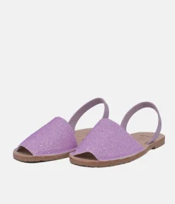 RIA Pretty Glitzy Malva Abarca Sandal