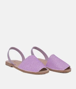 RIA Pretty Glitzy Malva Abarca Sandal