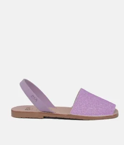 RIA Pretty Glitzy Malva Abarca Sandal