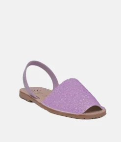RIA Pretty Glitzy Malva Abarca Sandal