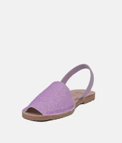 RIA Pretty Glitzy Malva Abarca Sandal