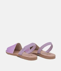 RIA Pretty Glitzy Malva Abarca Sandal