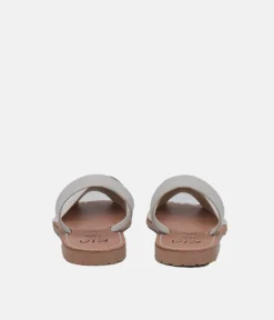 RIA Pretty Glitzy White Abarca Sandal