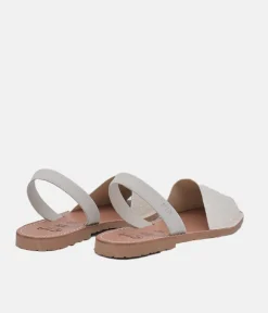 RIA Pretty Glitzy White Abarca Sandal