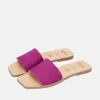 RIA Simple Hot Pink Suede Slides