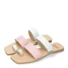 RIA Stylish Multi Pink Toe-Post Sandals
