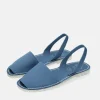 RIA VEGAN Seaqual Versatile Blue Abarca Sandal