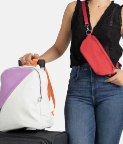 Rieker Colourful White Combi Backpack