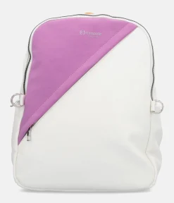 Rieker Colourful White Combi Backpack