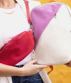 Rieker Colourful White Combi Backpack