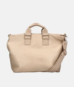 Rieker Fab Beige Quilted Shoulder Bag