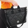 Rieker Fab Black Quilted Shoulder Bag