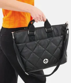 Rieker Fab Black Quilted Shoulder Bag