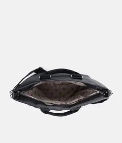 Rieker Fab Black Quilted Shoulder Bag