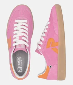 Rieker Gorgeous Rose Pink Trainers