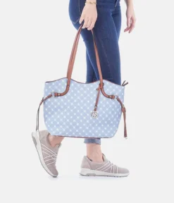 Rieker Pretty Blue Shopper Bag