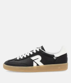 Rieker Stunning Black Leather Trainers