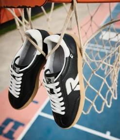 Rieker Stunning Black Leather Trainers