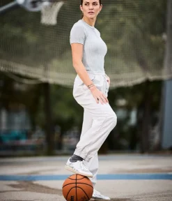 Rieker Stunning Silver Leather Trainers