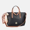 Rieker Stylish Black Shoulder Bag