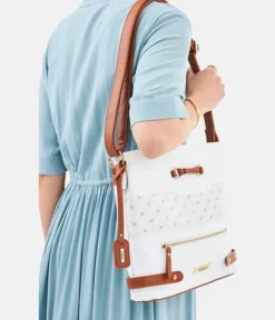 Rieker Stylish White Crossbody Bag