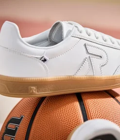 Rieker Trendy White Lace Trainers