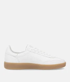 Rieker Trendy White Lace Trainers