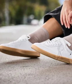 Rieker Trendy White Lace Trainers