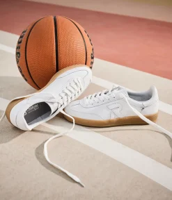 Rieker Trendy White Lace Trainers