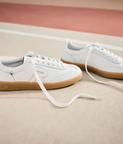 Rieker Trendy White Lace Trainers