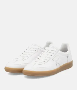 Rieker Trendy White Lace Trainers