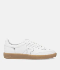 Rieker Trendy White Lace Trainers